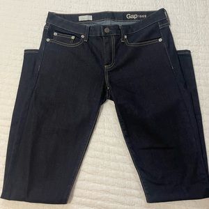 Gap 1969 Always Skinny Dark Jeans Size 27 Regular